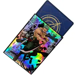 Trading Card ONE PIECE Zoro Iridescent OPCG Card Sleeves 66X91mm Standard - Image 5
