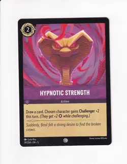 Disney LORCANA SHIMMERING SKIES HYPNOTIC STRENGTH (#1) - Image 1