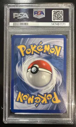 Pokemon TCG Dark Celebi Holo Rare Card #4/101 Hidden Legends Series PSA 6 - Image 2