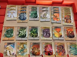 Bakugan Card Lot of 275 with 209 Playing Deck Cards And 76 Magnetic Cards VG-EX - Image 3