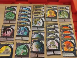 Bakugan Card Lot of 275 with 209 Playing Deck Cards And 76 Magnetic Cards VG-EX - Image 5