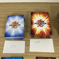 Battle Brawers Bakugan Cards Lot Of 150 Magnetic Regular & Rule Book - Image 2