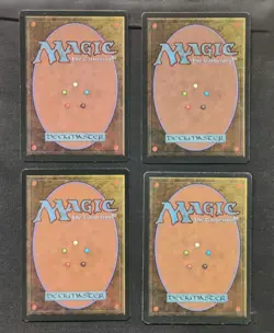 4 x Pyroclasm #214 - Ice Age Playset MTG Magic The Gathering VLP/NM See Pics - Image 2