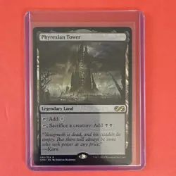 Wizards of the Coast Phyrexian Tower Rare Legendary Land Ultimate Masters Regul… - Image 1