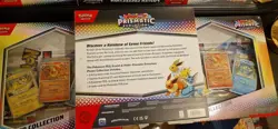 Prismatic Evolutions 3 Pack Poster Collection Scarlet & Violet Pokemon Cards New - Image 2