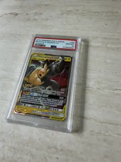 PSA 10 Pikachu & Zekrom GX 33/181 Holo Team Up 2019 Pokemon - Image 3