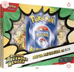 Pokemon Mega Emboar Ex Box & Mega Meganium Ex Box BRAND NEW - Image 2