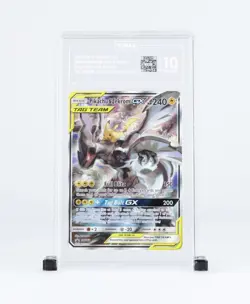 PIKACHU & ZEKROM GX 2019 POKEMON SUN & MOON BLACK STAR PROMOS #SM168 TAG 10 - Image 1