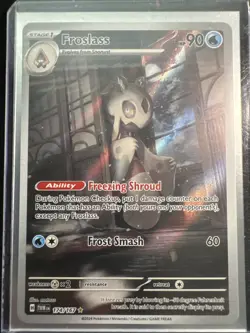Froslass 174/167 Twilight Masquerade Illustration Rare Pokemon NM - Image 1