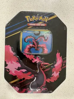 Pokemon TCG Crown Zenith Galarian Moltres Tin 2023 - Image 1