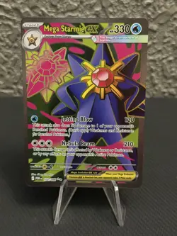 Pokemon TCG Mega Starmie ex 102/88 Perfect Order Ultra Rare - NM - Image 1