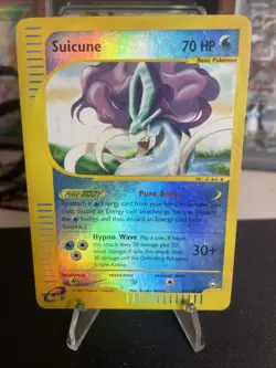 Pokemon TCG Suicune & Entei 10/147 37/147 Reverse Holos MP/HP Bundle x2 - Image 5