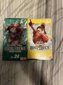 ONE PIECE CARD GAME EGGHEAD STARTER DECK ST-29 ENGLISH BRAND NEW SEALED Lot Of 2 - Image 1