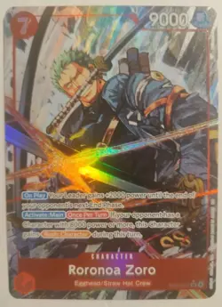 Roronoa Zoro (EB04-007) (Alternate Art) Roranora zoro EB04-007 Adventure on Kami - Image 1