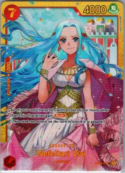 Nefeltari Vivi OP04-118 SEC English Kingdoms of Intrigue - One Piece Card - NM - Image 1