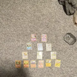 Pokemon TCG 13 Card Lot Holo Eevee Charmander Charmeleon Cyndaquil Darkrai EN/JP - Image 1