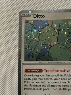 SWIRL🌀💫 Ditto 132 Pokemon Prize Pack 6 Promo Pokemon Card Play Stamp MEW - Image 4