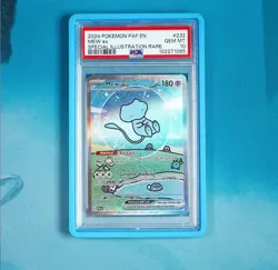Pokemon Card - Mew EX 232/091 Paldean Fates Bubble Mew - PSA 10 - Image 1
