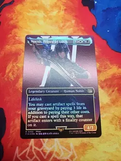 Noctis, Prince of Lucis (Borderless) - FINAL FANTASY (FIN) - Foil - NM - Image 1