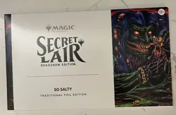 Magic MTG MagicCon Exclusive Secret Lair So Salty - New Sealed - Image 1