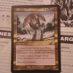 MTG Sliver Overlord Scourge Rare Regular #139 2003 Tony Szczudlo - Image 1