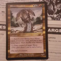 MTG Sliver Overlord Scourge Rare Regular #139 2003 Tony Szczudlo - Image 2