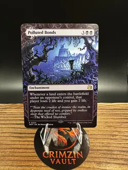 Polluted Bonds (WOT 0034) Wilds of Eldraine: Enchanting Tales Regular, MTG - Image 1
