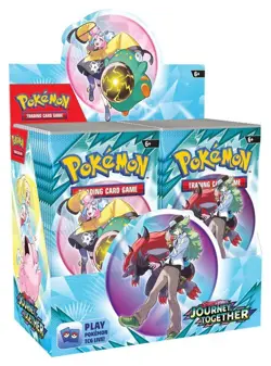 pokemon tcg journey together booster box 36 packs new - Image 1