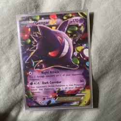 Gengar EX 34/119 XY Phantom Forces Holo Pokemon Card NM - Image 1