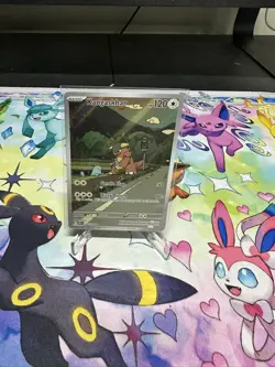 Kangaskhan 204/182 Illustration Rare Pokemon SV Destined Rivals Near Mint - Image 1