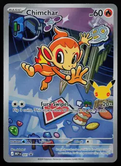 Chimchar - 041 041 ME: Mega Evolution Promo MEP Holo Promo Pokemon NM - Image 1