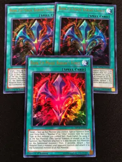 Yugioh Rank up Magic Barian's Force MP14-EN036 1st Ultra x3 (NM) - Image 1