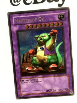 YUGIOH - MASTER OF OZ - ULTIMATE RARE - EXC - SOD-EN035 - SOUL OF THE DUELIST - Image 2