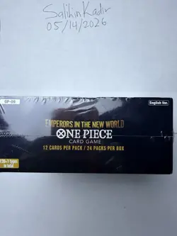 Bandai One Piece Card Game OP-09 Emperors in the New World Booster Box English - Image 3