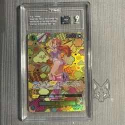 One Piece - TAG 9 - Nami OP08-106 Special Alt Art SR Japanese (US Seller - Image 1