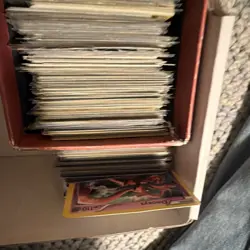 Pokemon TCG Mixed Card Lot Bulk Cards in Storage Box Cyndaquil Standard Size - Image 5