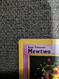 Mewtwo Black Star Promo #14 Pokemon Card MP-LP WOTC Vintage - Image 5