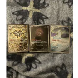 Pokemon TCG lot of 3 illustration rare cards - Image 1