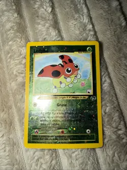 Ledyba 7/18 Pokemon Reverse Holo Southern Islands Collection Card - Image 1