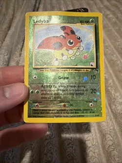 Ledyba 7/18 Pokemon Reverse Holo Southern Islands Collection Card - Image 3
