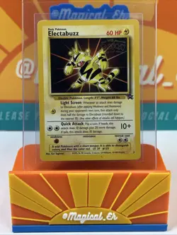 Electabuzz #2 Black Star Movie Promo Pokemon TCG 1999 WoTC MP Moderately Played - Image 1