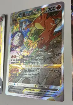 Pokemon Charizard UPC Promo Set SWSH260 SWSH261 SWSH262 VMAX VSTAR V LP + - Image 5