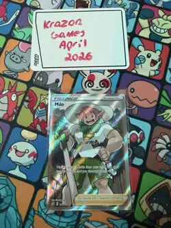 Milo 190/192 Rare Ultra Rebel Clash Pokemon NM - Image 1