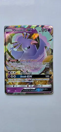Oricorio GX 95/236 Holo GX Rare Cosmic Eclipse Pokemon Holo Near Mint - Image 1