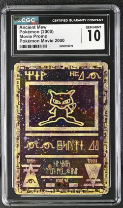 Ancient Mew Pokemon Movie 2000 Movie Promo Pokemon CGC 10 Gem Mint - Image 1
