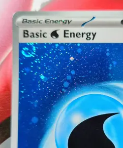 Basic Energy Water (Cosmos Holo) x3 Swirls - Scarlet & Violet 151 - Pokemon TCG - Image 2