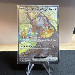 Pokemon TCG Bloodmoon Ursaluna EX Special Illustration Rare Holo Sv06 216/167 - Image 1