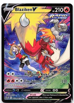 Blaziken V TG14/TG30 Holo Silver Tempest Trainer Gallery - Image 1