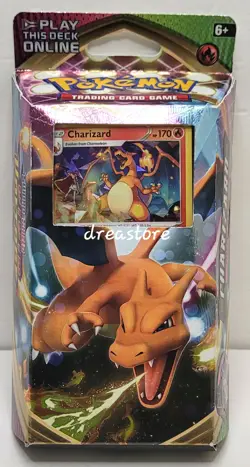 Pokemon Sword And Shield Vivid Voltage Cracked Ice Charizard Theme Deck SEALED - Image 1
