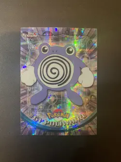 2000 Topps Chrome Pokemon T.V. Series 1 #61 - POLIWHIRL TEKNO - Image 1